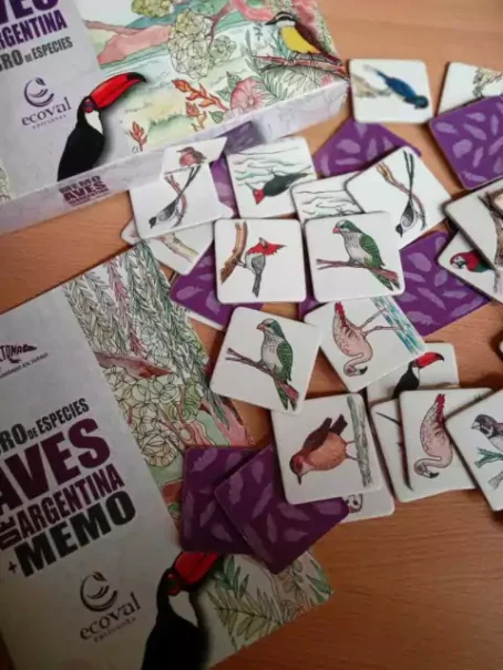 MEMO AVES DE LA ARGENTINA + LIBRO DE ESPECIES - Imagen 2