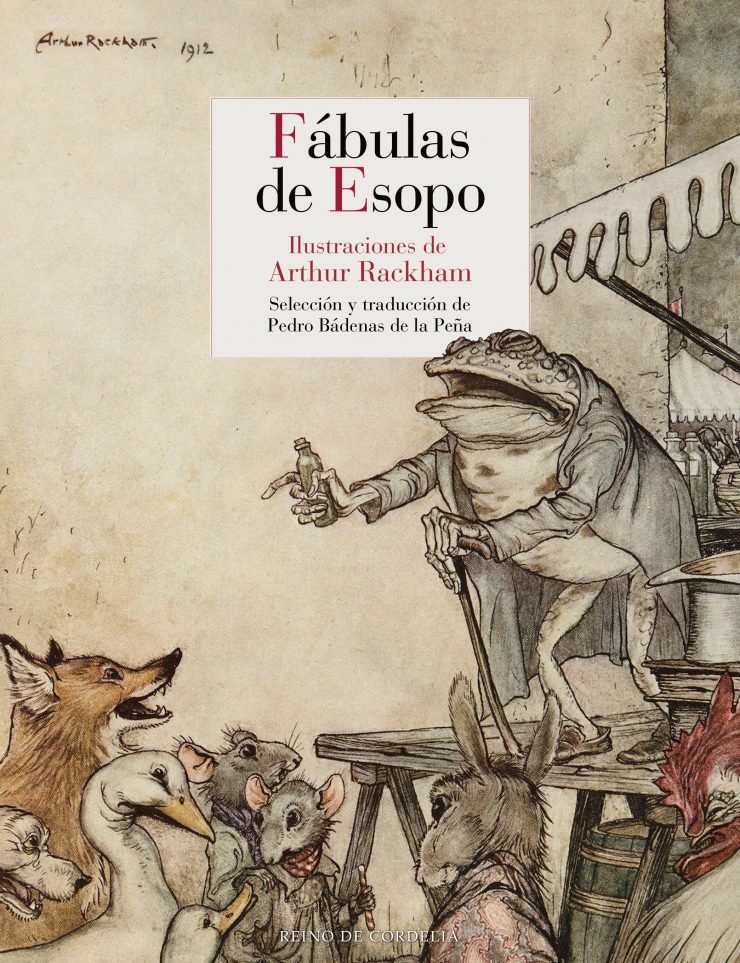 Fabulas esopo. Rackham