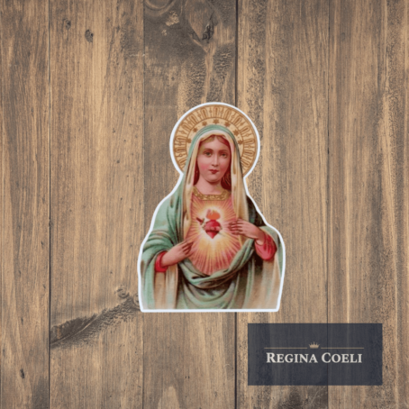 STICKER INMACULADO CORAZÓN DE MARÍA