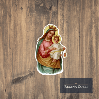 STICKER VIRGEN DEL CARMEN 02