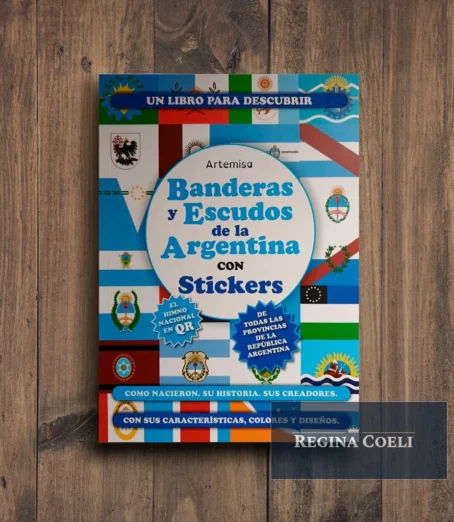 BANDERAS Y ESCUDOS DE LA ARGENTINA CON STICKERS