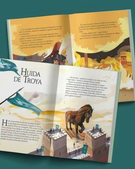 LAS HISTORIAS MAS BELLAS DE LA ENEIDA - Imagen 2
