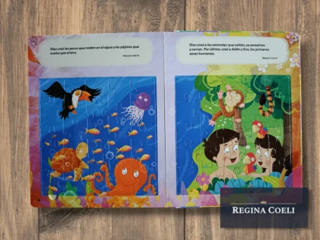 ROMPECABEZAS BÍBLICO 6 EN 1 – La creación - Imagen 3