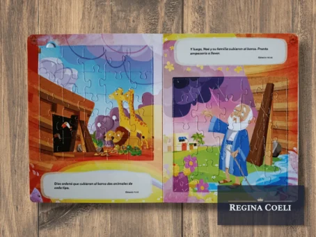 ROMPECABEZAS BÍBLICO 6 EN 1 – El arca de Noé - Imagen 2