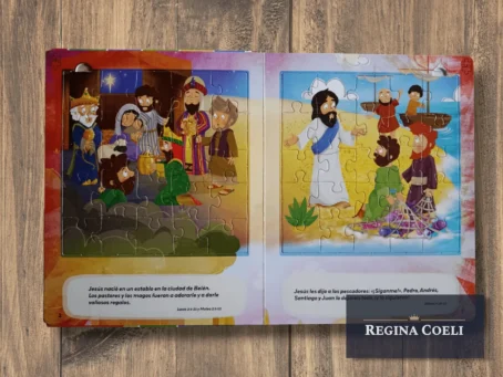 ROMPECABEZAS BÍBLICO 6 EN 1 – La vida de Jesús - Imagen 3