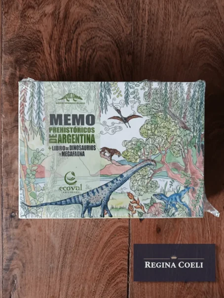 MEMO PREHISTÓRICOS LA ARGENTINA + LIBRO DE DINOSAURIOS y MEGAFAUNA