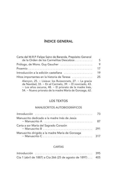 TERESA DE LISIEUX – Obras Completas - Imagen 2