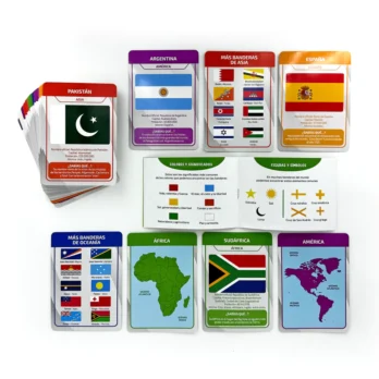 BANDERAS DEL MUNDO – Cartas Educativas