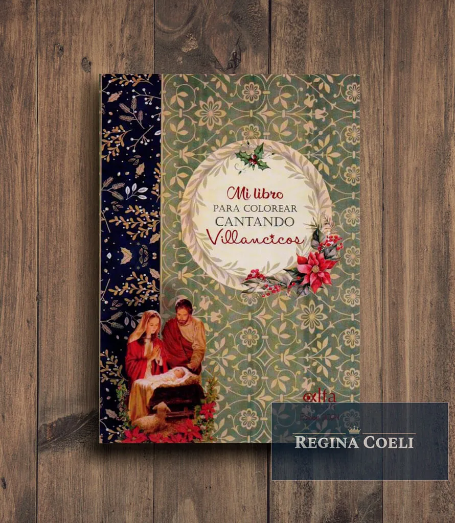 MI LIBRO PARA COLOREAR CANTANDO VILLANCICOS