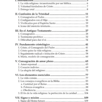 PARA SER PERFECTOS. La vida religiosa en la Biblia