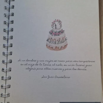 SÍ QUIERO, CON LA GRACIA DE DIOS. Agenda para novias