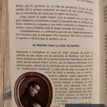 SAN LUÍS GONZAGA. Patrono de la juventud