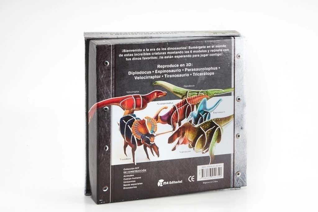 DINOSAURIOS. Libro + 6 formas 3D - Imagen 5