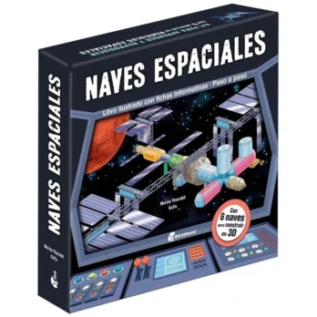 NAVES ESPACIALES. Libro + 6 formas 3D