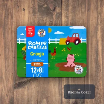 LA GRANJA – Rompecabezas en lata 8 y 12 piezas
