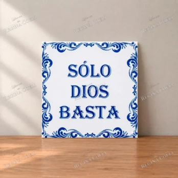 CERÁMICA «SOLO DIOS BASTA» (A 164)